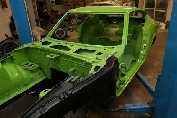 1971 Datsun 240Z bodywork and repaint, photograph 5 of 19