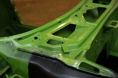 1971 Datsun 240Z bodywork and repaint, photograph 8 of 19