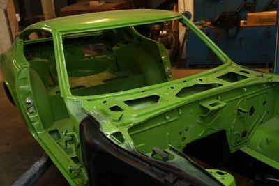 1971 Datsun 240Z bodywork and repaint, photograph 10 of 19