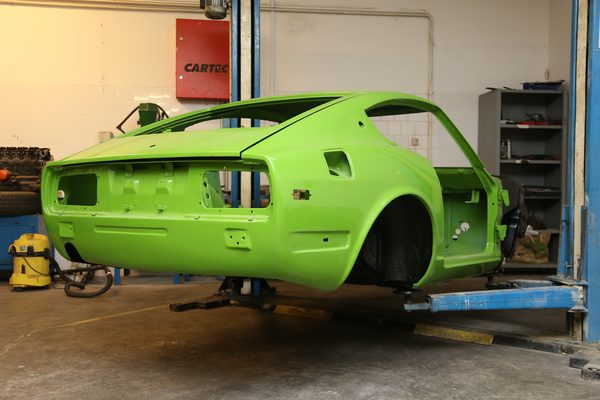 1971 Datsun 240Z bodywork and repaint, photograph 13 of 19