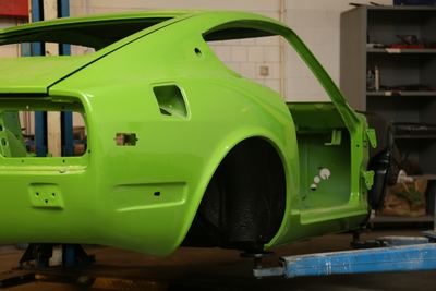 1971 Datsun 240Z bodywork and repaint, photograph 15 of 19