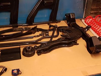 1971 Datsun 240Z suspension and mechanical rebuild, photograph 1 of 19