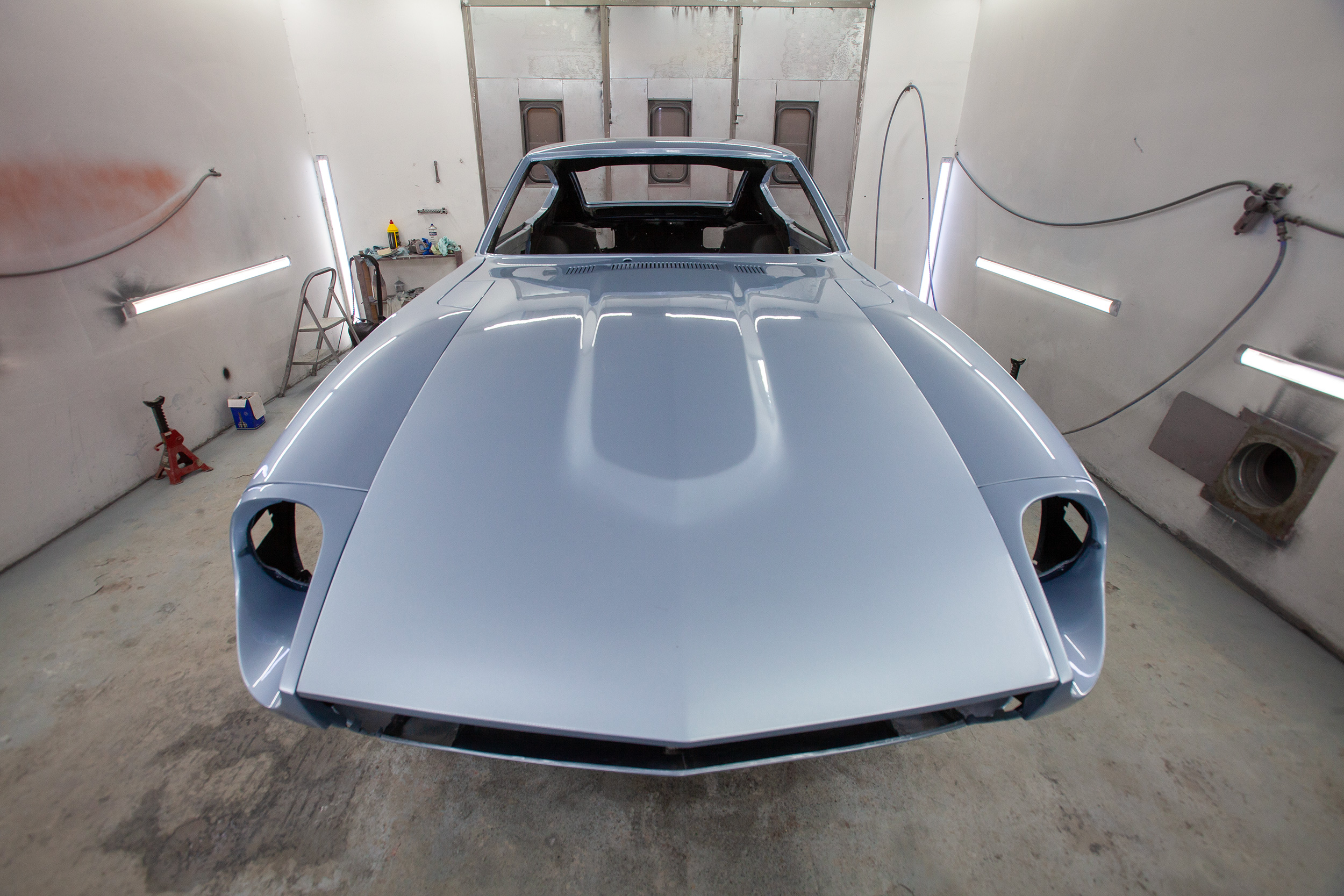 ダットサン240Z グラスリット塗装 — 仕上がりの深み