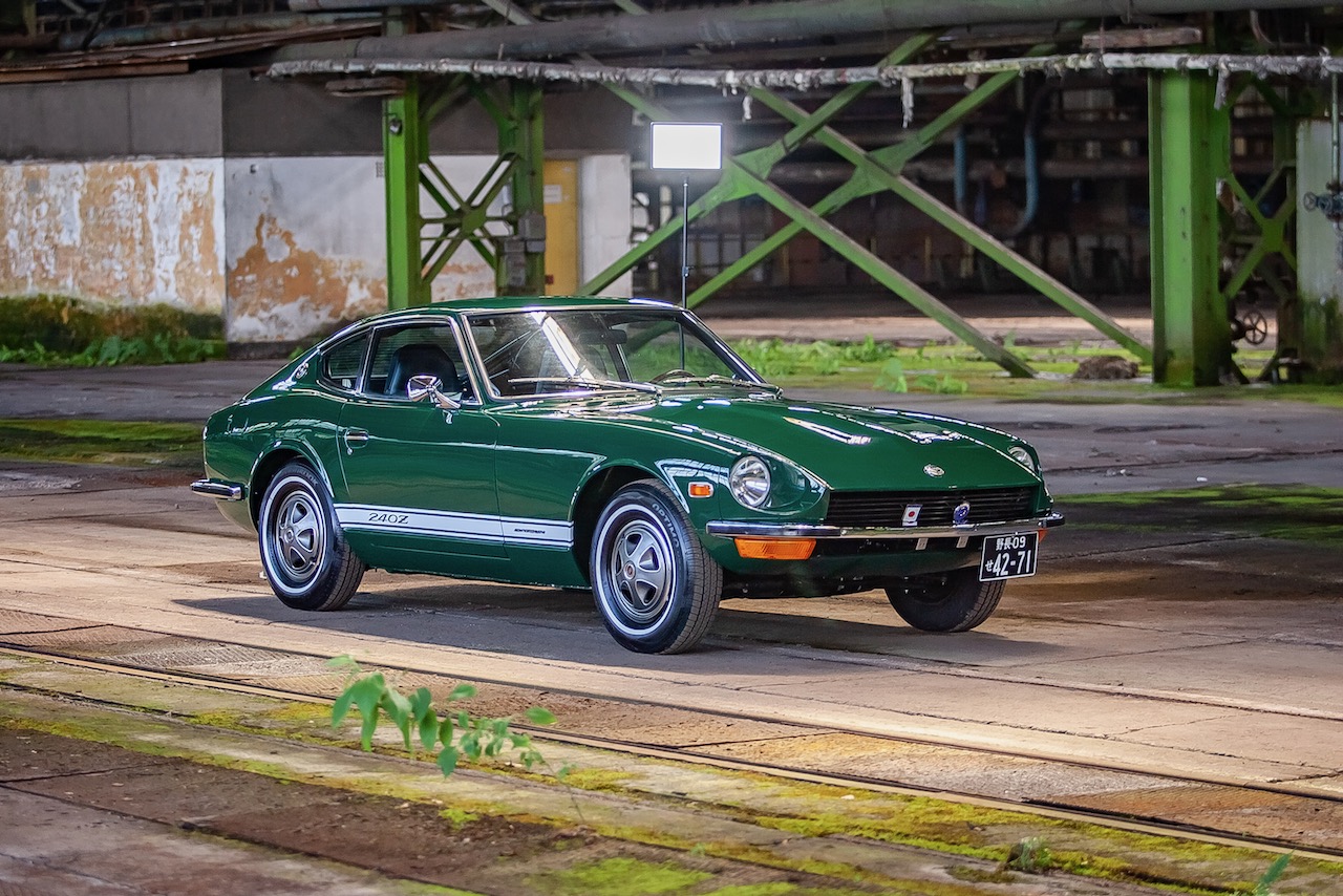 Racing green 1973 Datsun 240z zu verkaufen deutschland