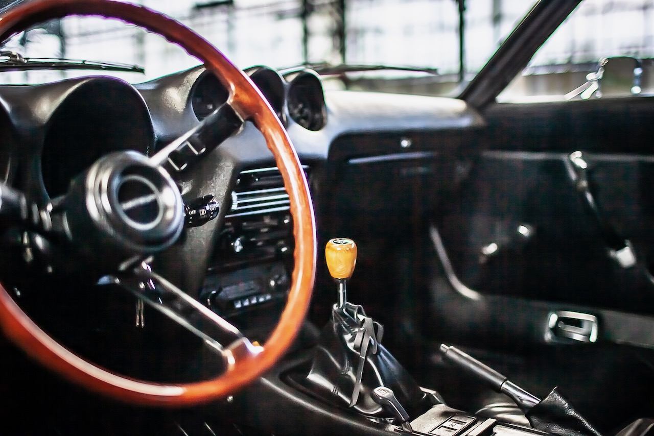 Racing Green Datsun 240z absolut neuwertigem Zustand restauriert zu verkaufen 10