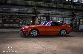 1977 fully restored orange Datsun 280z for sale