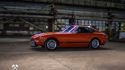 1977 fully restored orange Datsun 280z for sale