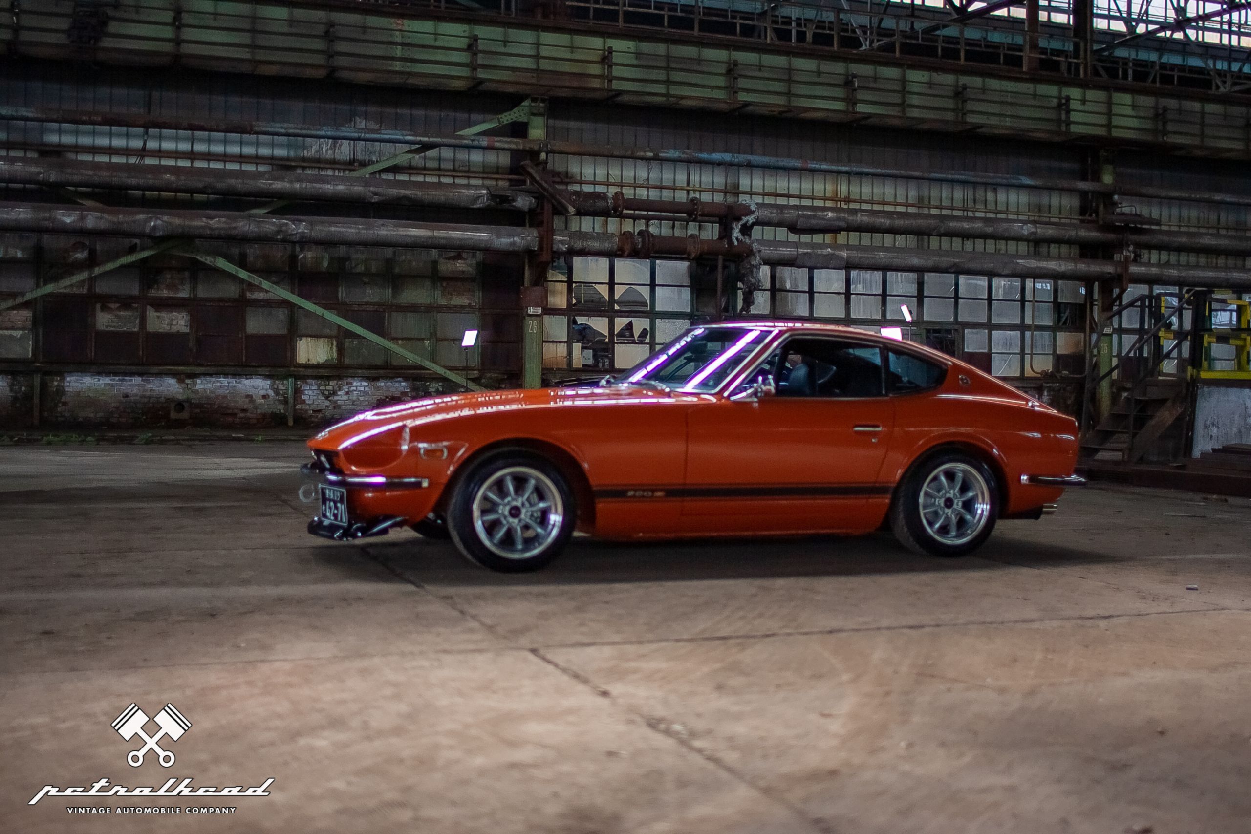 Fully Restored 1977 Orange Datsun 280z for sale