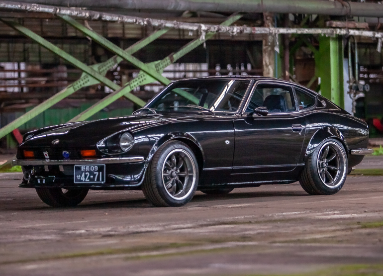 1977 Schwarzer Icehound Nissan Datsun 280Z zu verkaufen komplett restauriert