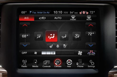 UConnect 8.4 Navigationssystem Umrüstung Bavariasportscars