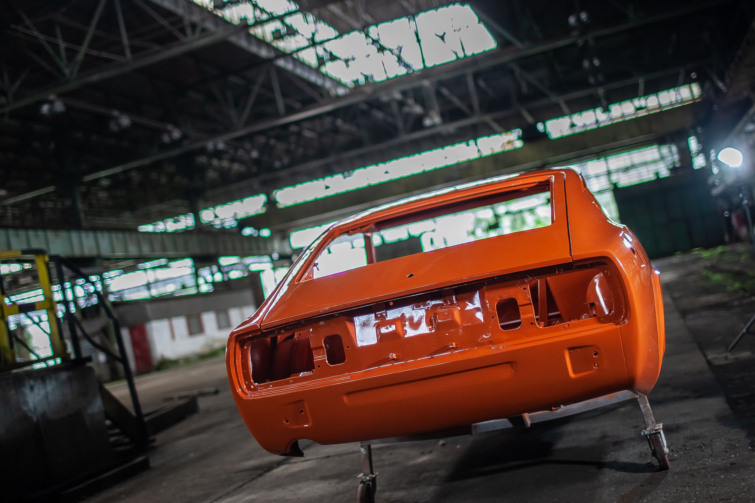 Orange Datsun 280z concourse condition for sale