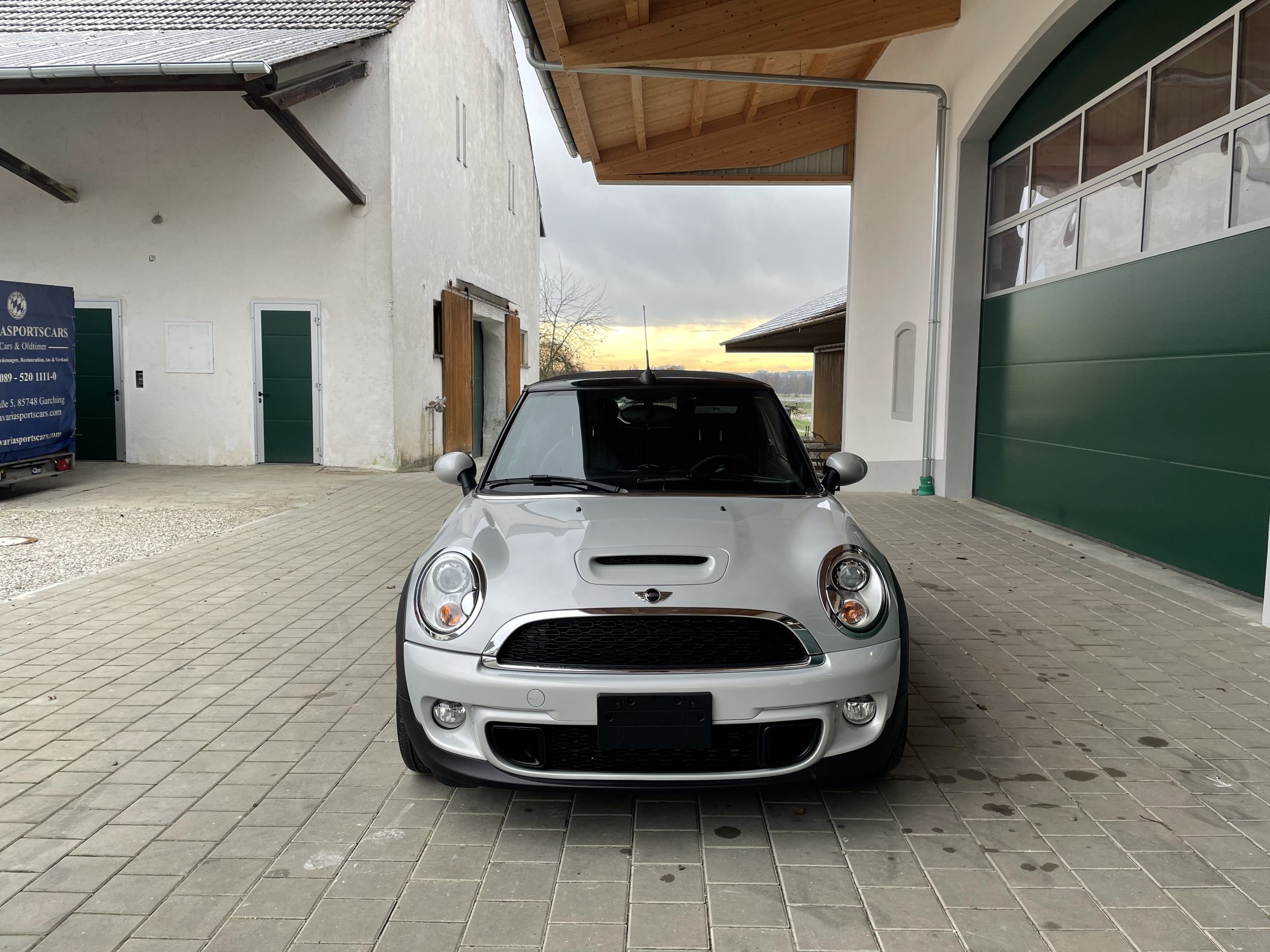 mini cooper s cabrio silber zu verkaufen