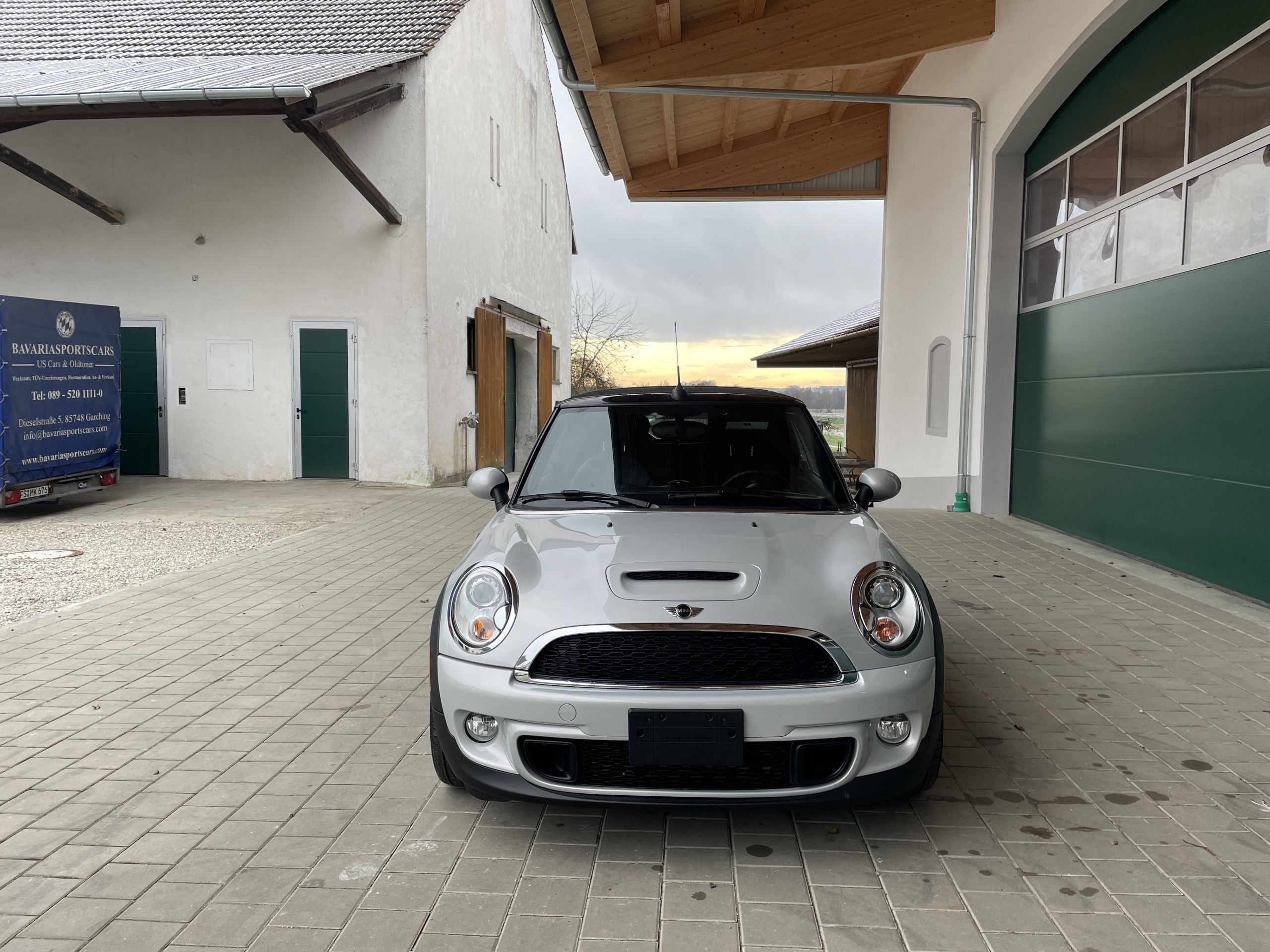 mini cooper s cabrio silber zu verkaufen