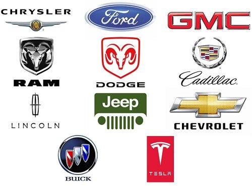 alle US Car Marken Bavariasportscars