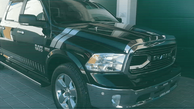 Schwarzer 2016 Dodge Ram 1500 SLT Crew Cab Big Horn zu verkaufen