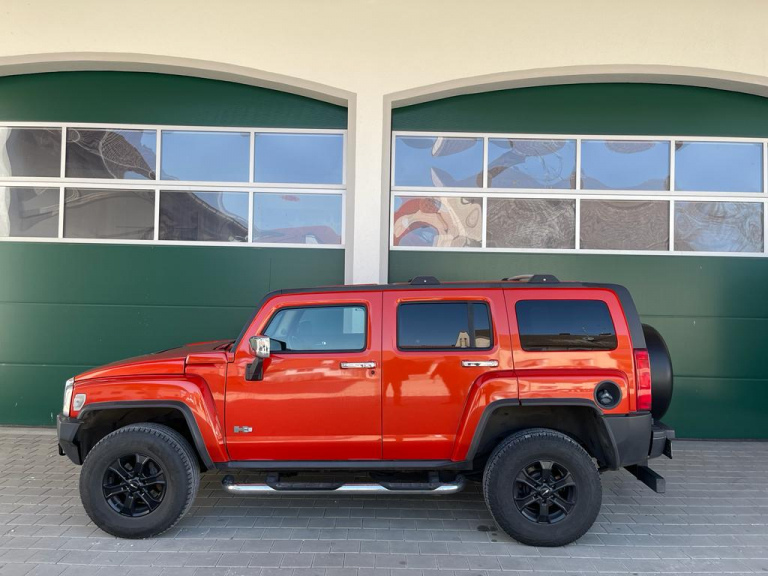 2010 Hummer H3 EU COC Zu verkaufen Rot