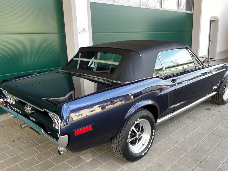 1968 Mustang Cabrio oldtimer zum kaufen komplett restauriert in Deutschland