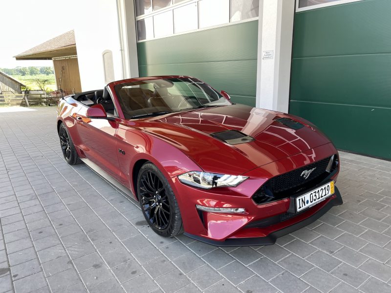 2020 Ford Mustang GT Cabrio deutsches Model zu verkaufen