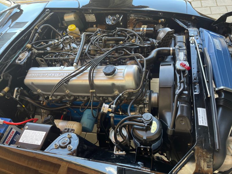 Gruner Datsun 280z 2+2 zu verkaufen Deutschland komplett restauriert