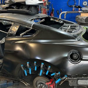 Unfall Reparatur Instandsetzung US Cars Dodge Ram Karosserie Fachwerkstatt Garching München Bavariasportscars