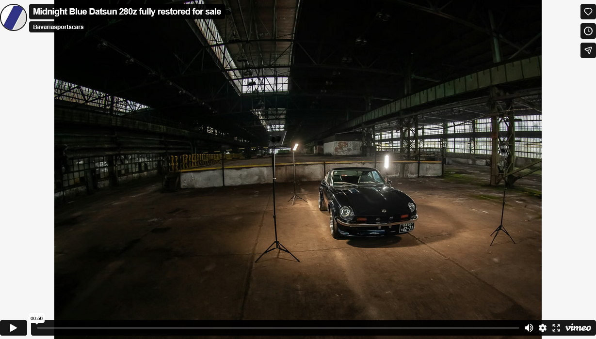 1977 Night Blue Pearl Datsun 280Z for sale