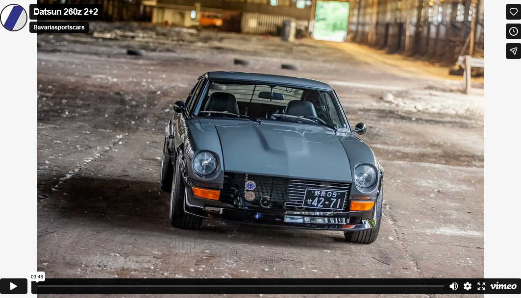 Completely restored 1974 Datsun 260Z 2+2 for sale