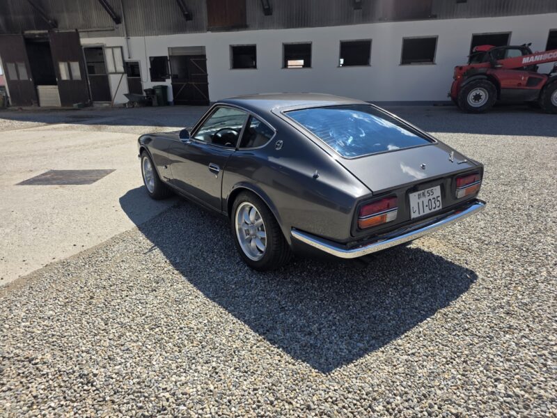 1973 datsun 240z classic car side profile 1973 datsun 240z classic car side profile