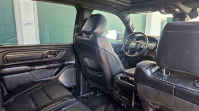 dodge Ram 1500 Gen 5 2022 Limited Black pickup truck interior sunroof