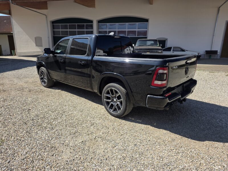 dodge Ram 1500 Gen 5 2022 Limited Black pickup truck side image