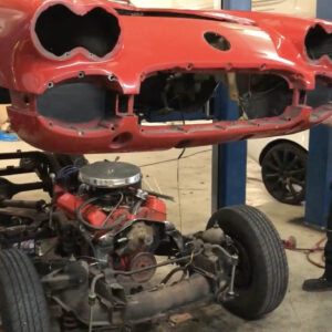 Corvette GFK Fiberglas reparatur München Unfall Corvette GFK Fiberglas reparatur München Unfall