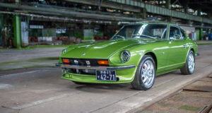 Avocado Green Datsun 280Z for Sale komplett restauriert 1976 Avocado Green Datsun 280Z for Sale komplett restauriert 1976